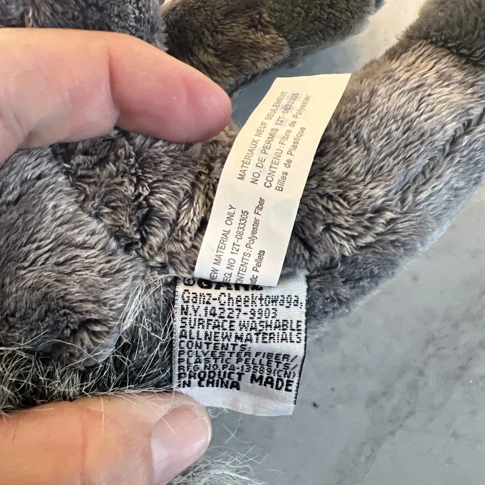 ARABIAN HORSE Ganz Gray Webkinz Stuffed Animal 9